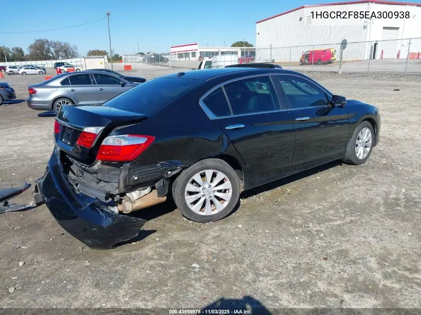 1HGCR2F85EA300938 2014 Honda Accord Ex-L