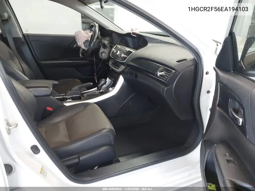 1HGCR2F56EA194103 2014 Honda Accord Sport