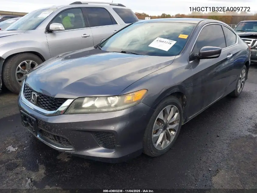 1HGCT1B32EA009772 2014 Honda Accord Lx-S