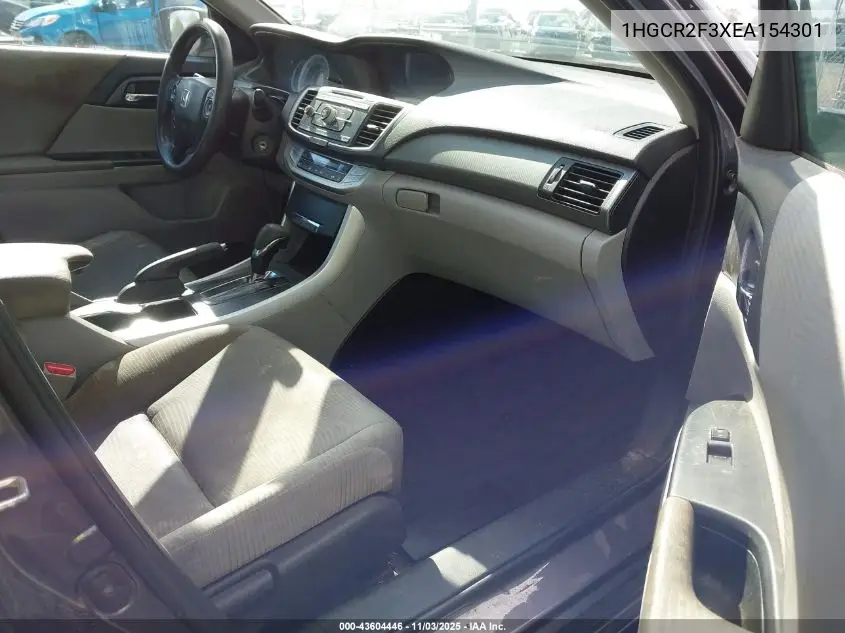 1HGCR2F3XEA154301 2014 Honda Accord Lx