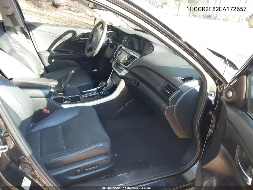 1HGCR2F82EA172657 2014 Honda Accord Ex-L