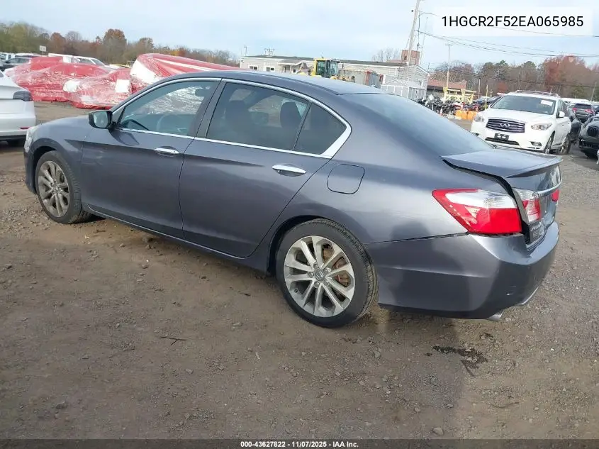 1HGCR2F52EA065985 2014 Honda Accord Sport