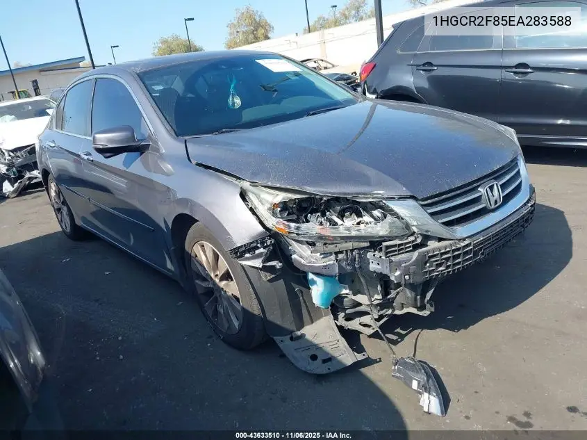 1HGCR2F85EA283588 2014 Honda Accord Ex-L