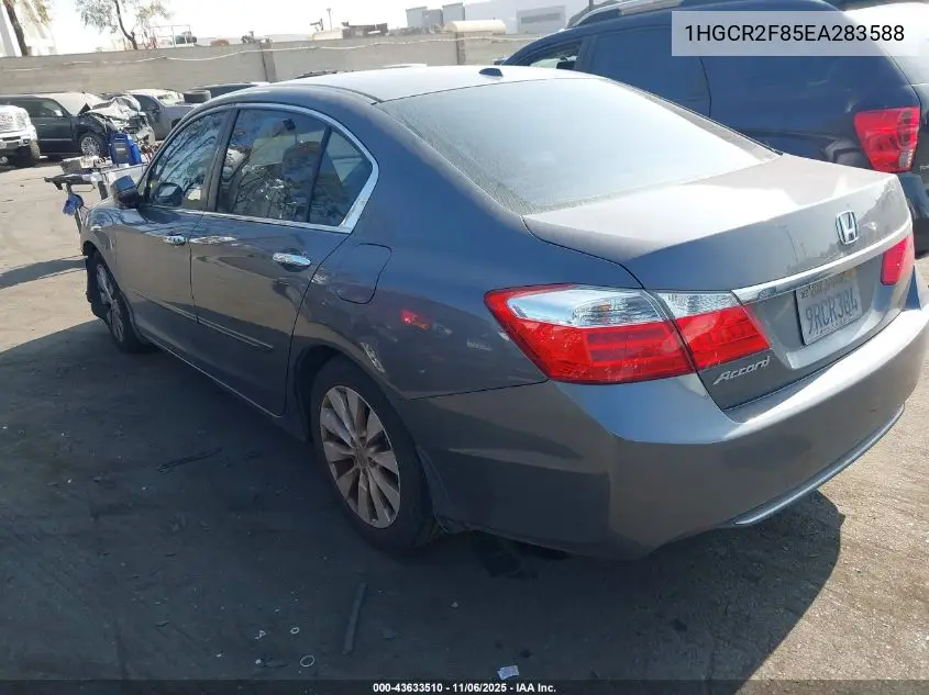 1HGCR2F85EA283588 2014 Honda Accord Ex-L