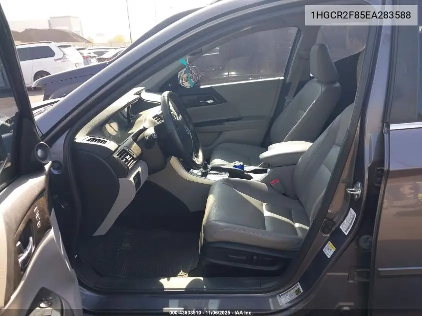 1HGCR2F85EA283588 2014 Honda Accord Ex-L