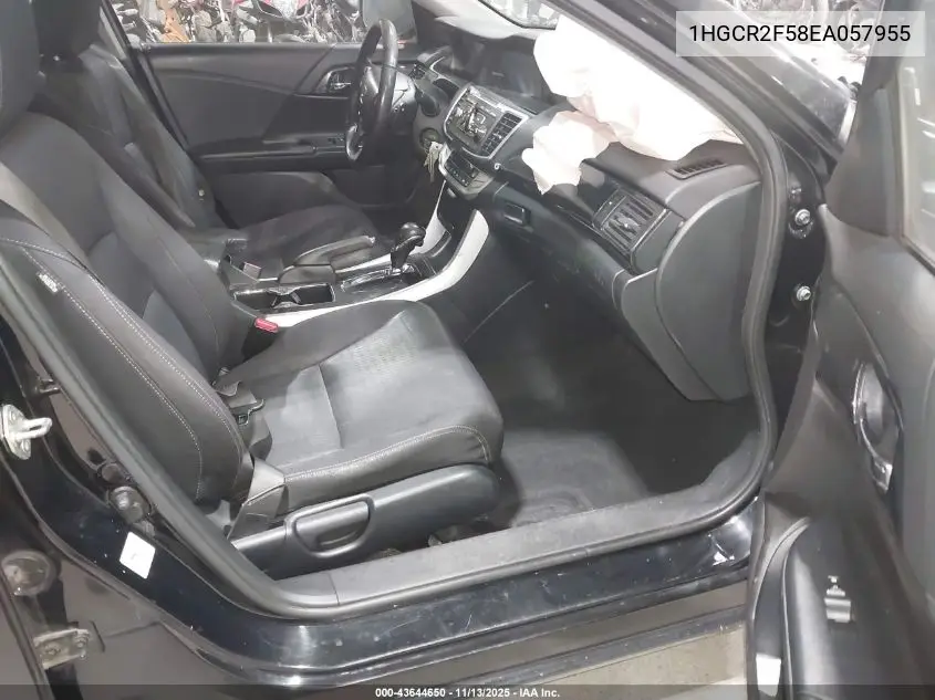 1HGCR2F58EA057955 2014 Honda Accord Sport