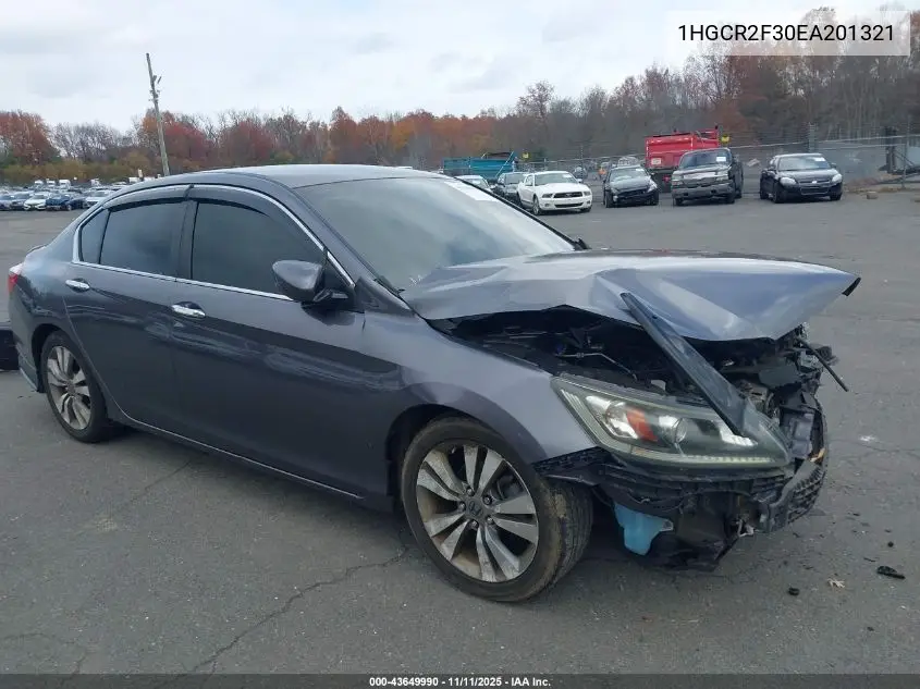 1HGCR2F30EA201321 2014 Honda Accord Lx