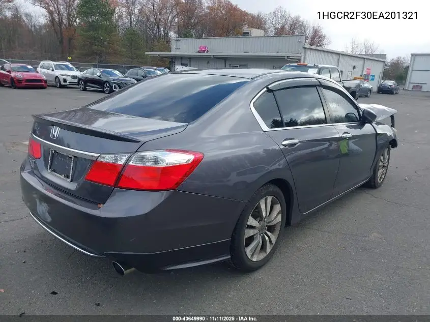 1HGCR2F30EA201321 2014 Honda Accord Lx