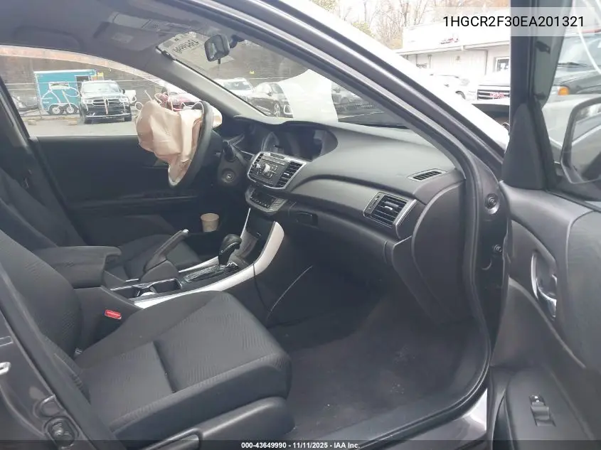 1HGCR2F30EA201321 2014 Honda Accord Lx