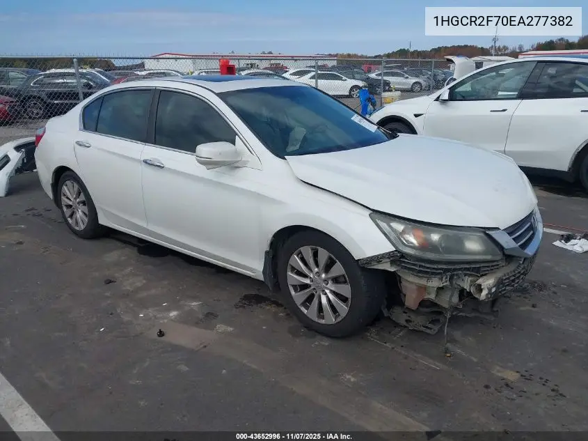 1HGCR2F70EA277382 2014 Honda Accord Ex