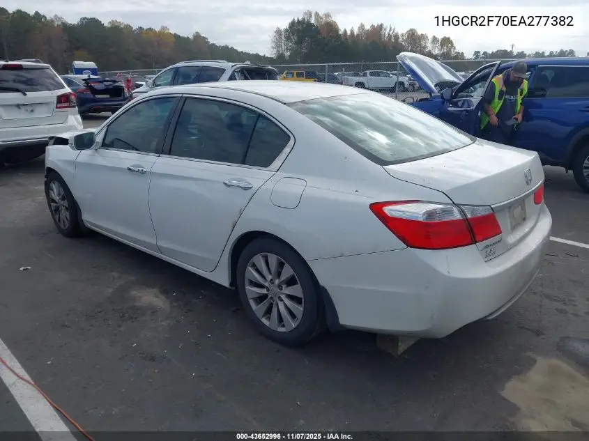 1HGCR2F70EA277382 2014 Honda Accord Ex
