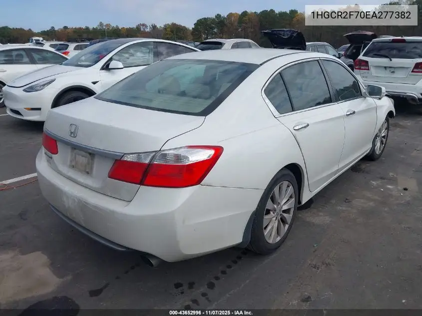 1HGCR2F70EA277382 2014 Honda Accord Ex