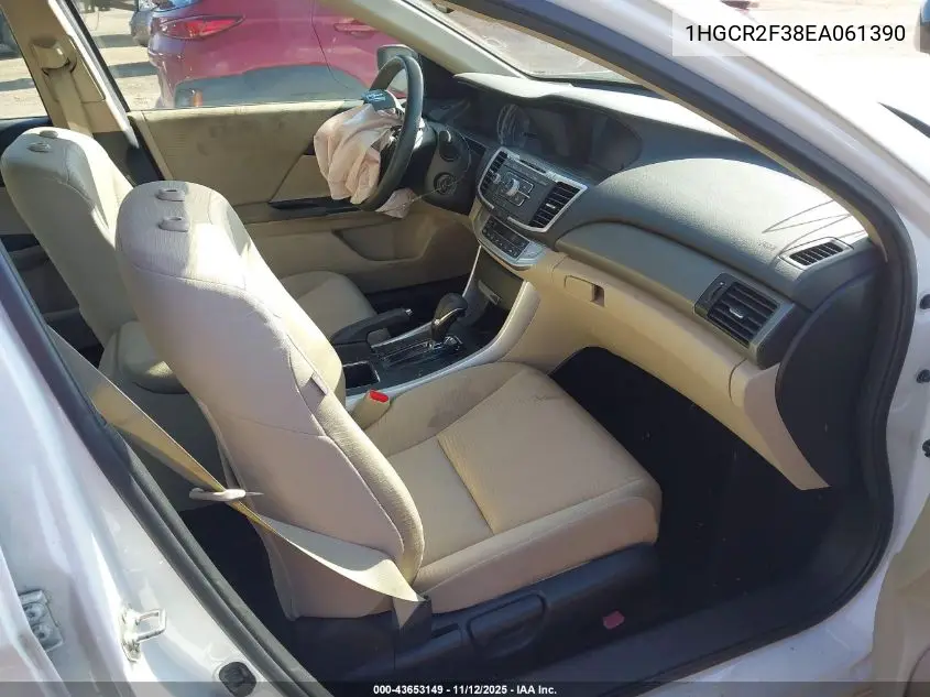 1HGCR2F38EA061390 2014 Honda Accord Lx