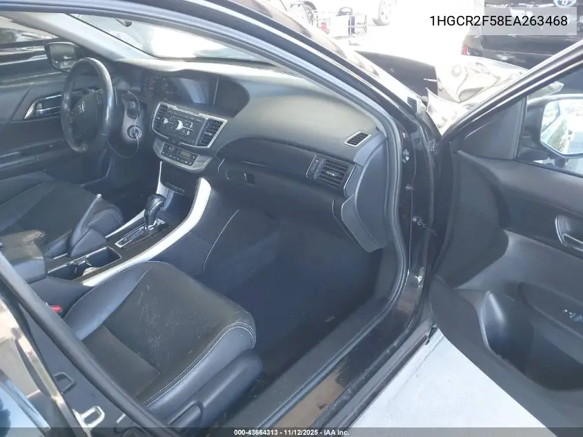 1HGCR2F58EA263468 2014 Honda Accord Sport