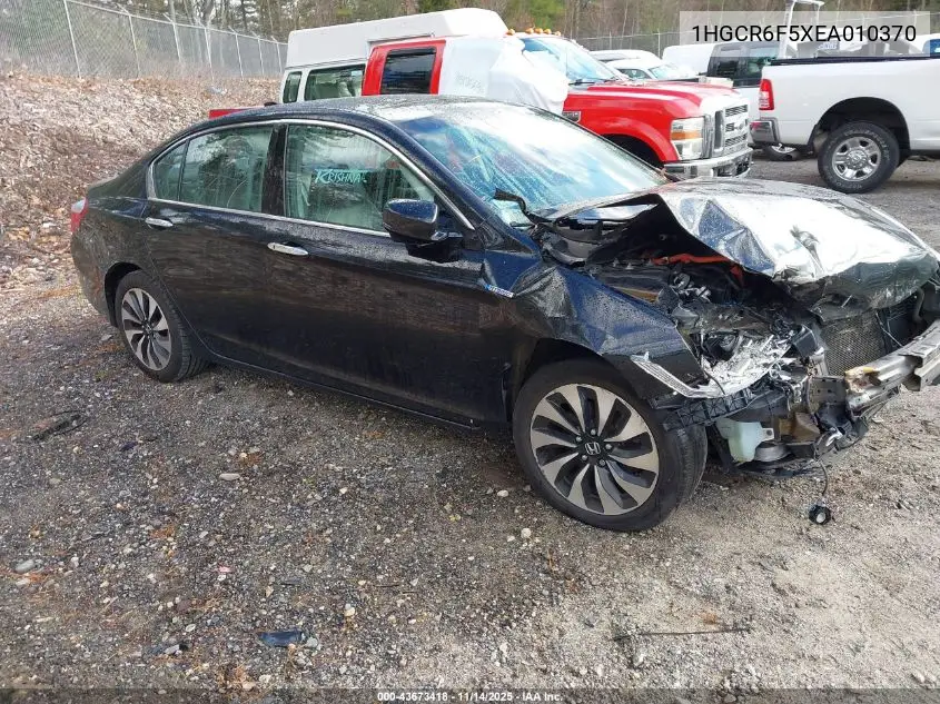 1HGCR6F5XEA010370 2014 Honda Accord Hybrid Ex-L