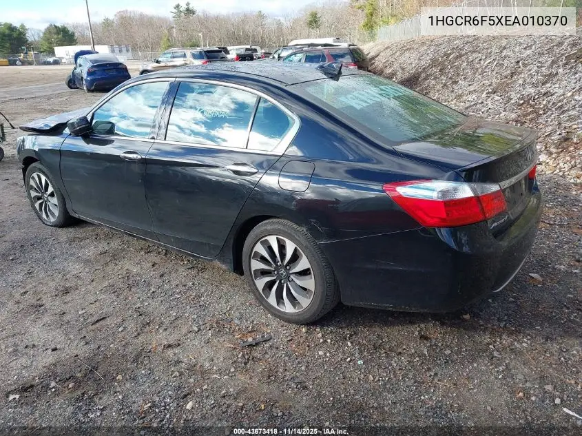 1HGCR6F5XEA010370 2014 Honda Accord Hybrid Ex-L