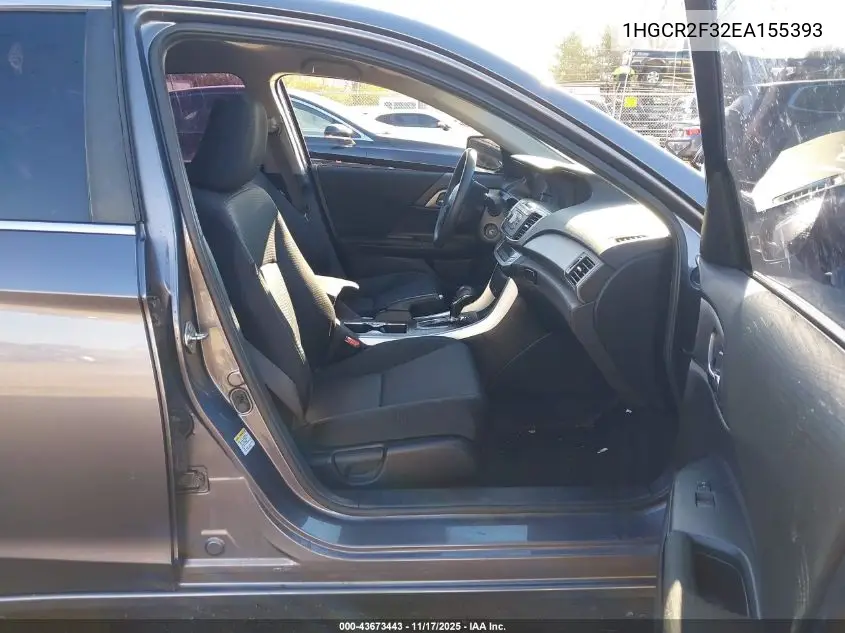 1HGCR2F32EA155393 2014 Honda Accord Lx