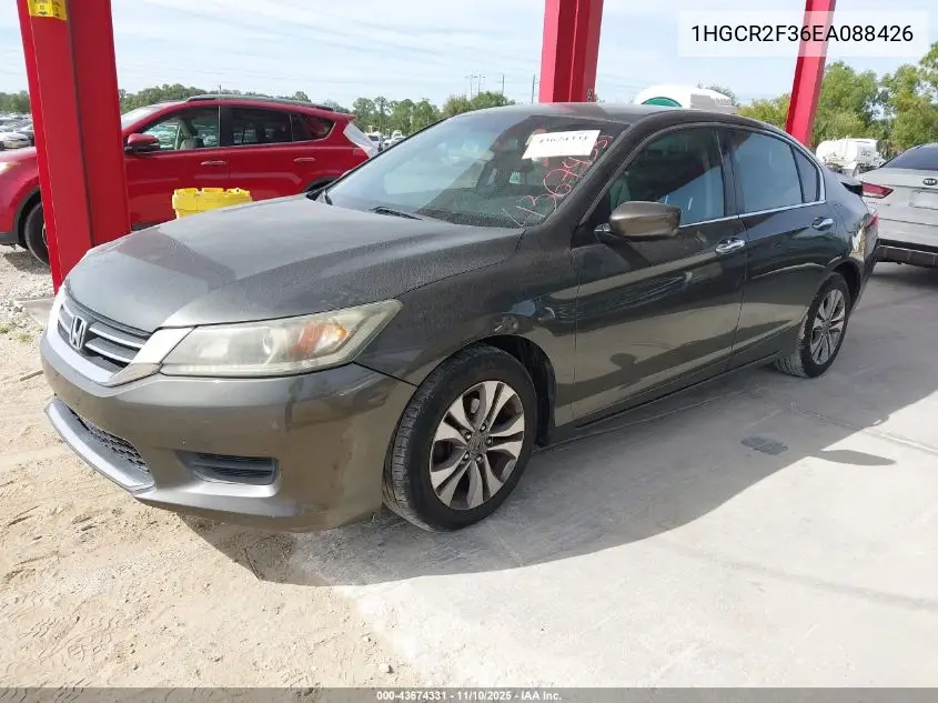 1HGCR2F36EA088426 2014 Honda Accord Lx