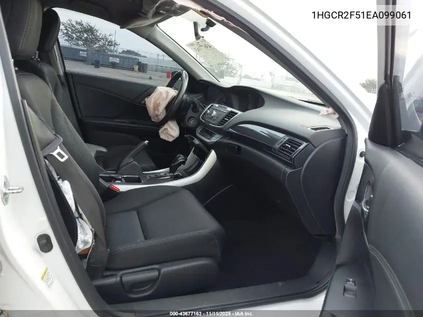 1HGCR2F51EA099061 2014 Honda Accord Sport