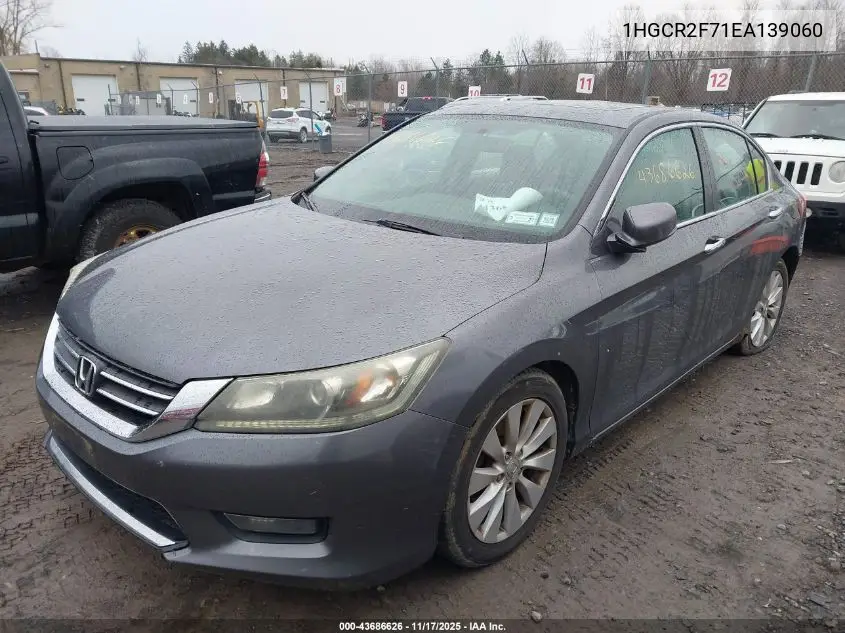 1HGCR2F71EA139060 2014 Honda Accord Ex