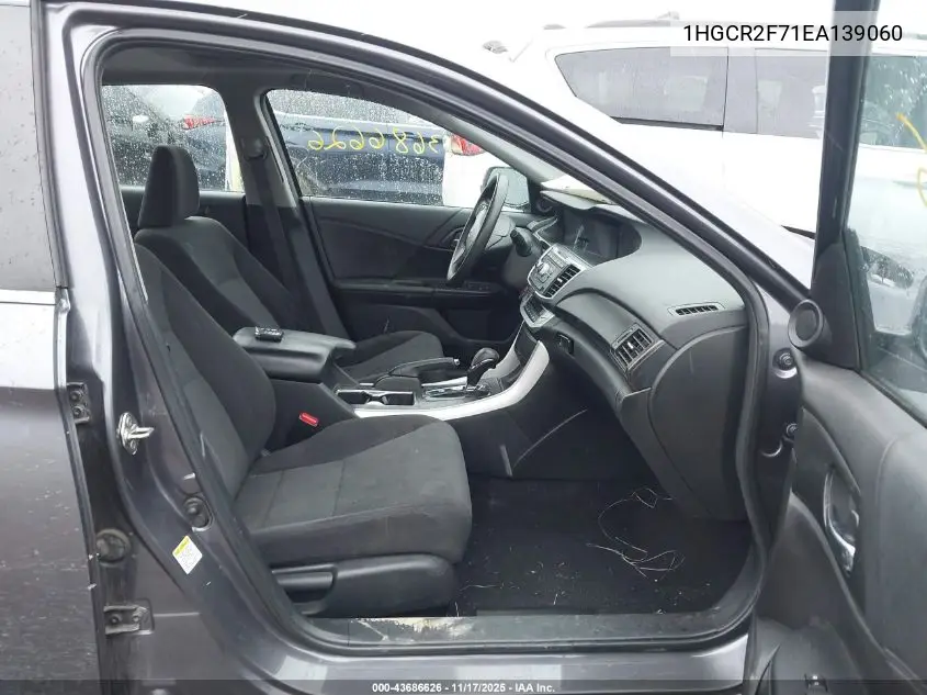 1HGCR2F71EA139060 2014 Honda Accord Ex