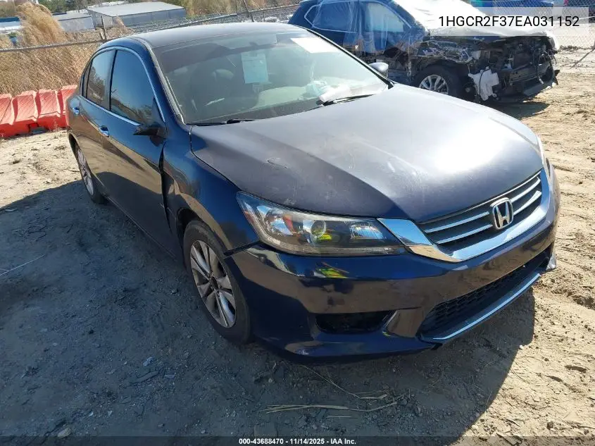 1HGCR2F37EA031152 2014 Honda Accord Lx