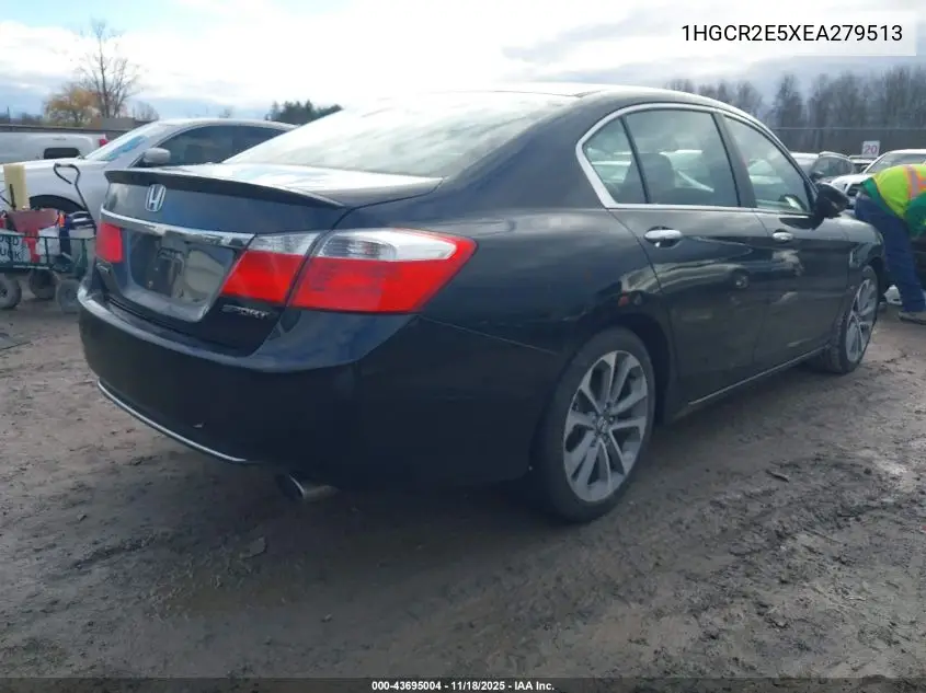 1HGCR2E5XEA279513 2014 Honda Accord Sport