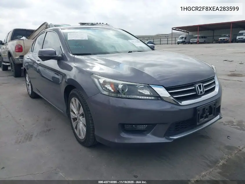 1HGCR2F8XEA283599 2014 Honda Accord Ex-L