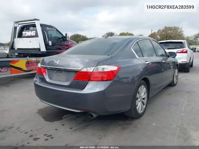 1HGCR2F8XEA283599 2014 Honda Accord Ex-L