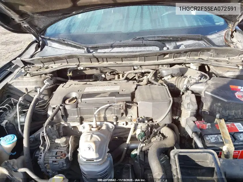 1HGCR2F55EA072591 2014 Honda Accord Sport