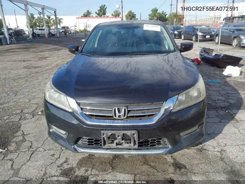 1HGCR2F55EA072591 2014 Honda Accord Sport