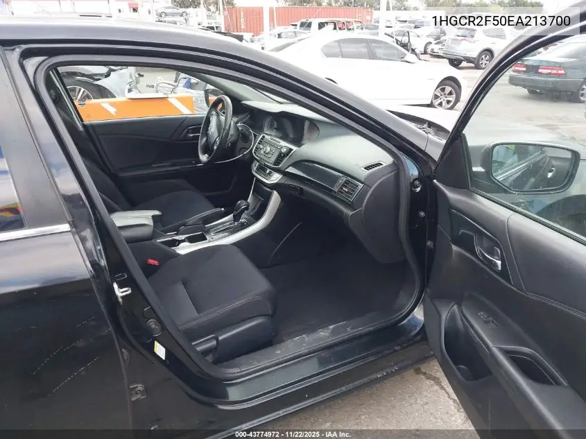 1HGCR2F50EA213700 2014 Honda Accord Sport