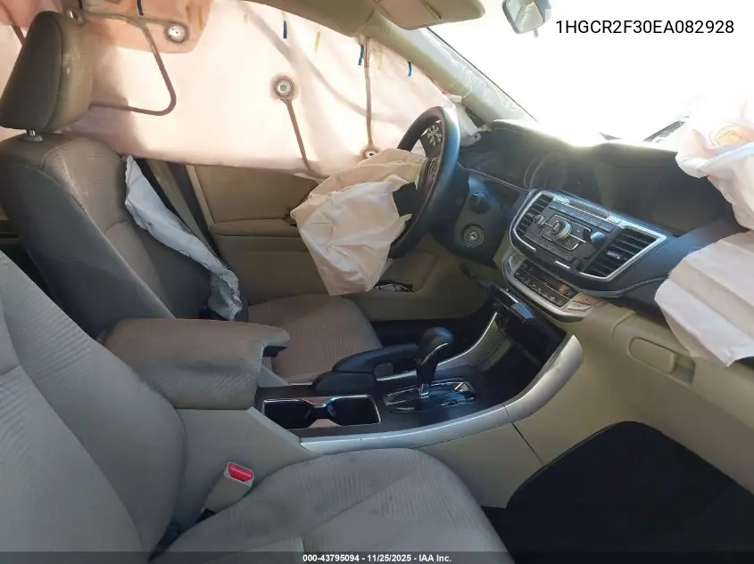 1HGCR2F30EA082928 2014 Honda Accord Lx