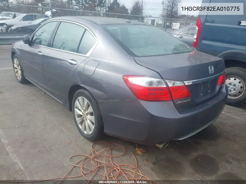 1HGCR3F82EA010775 2014 Honda Accord Ex-L V-6