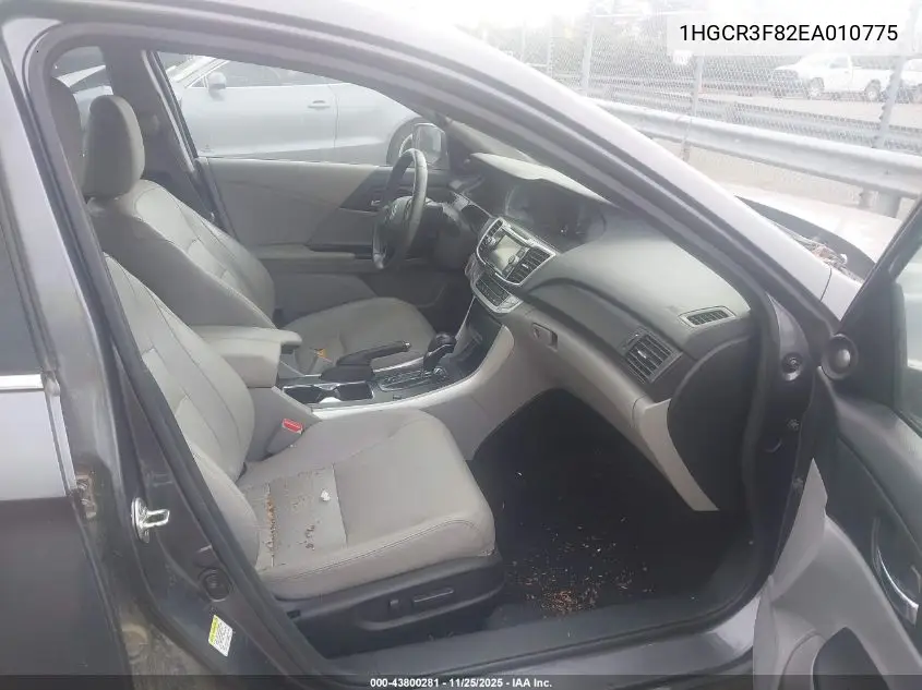 1HGCR3F82EA010775 2014 Honda Accord Ex-L V-6