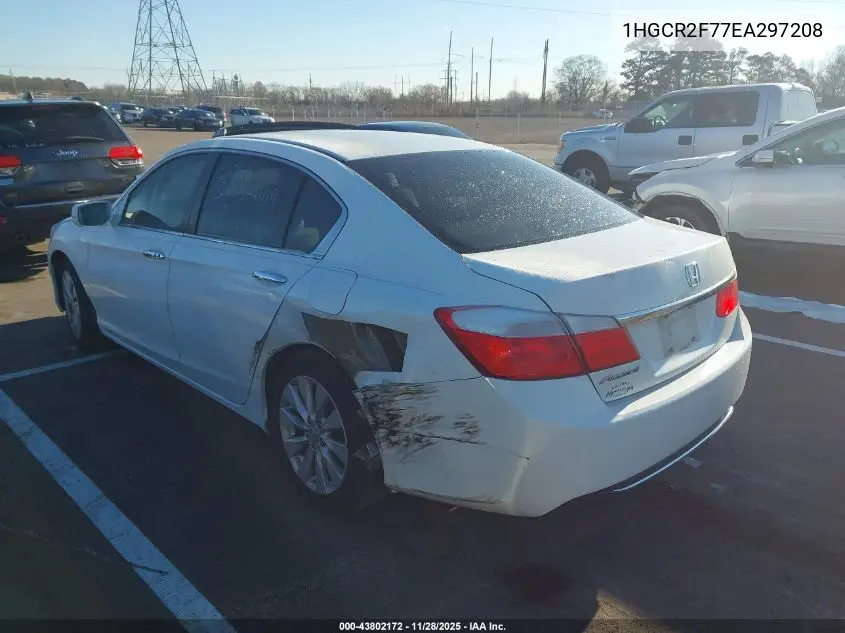 1HGCR2F77EA297208 2014 Honda Accord Ex