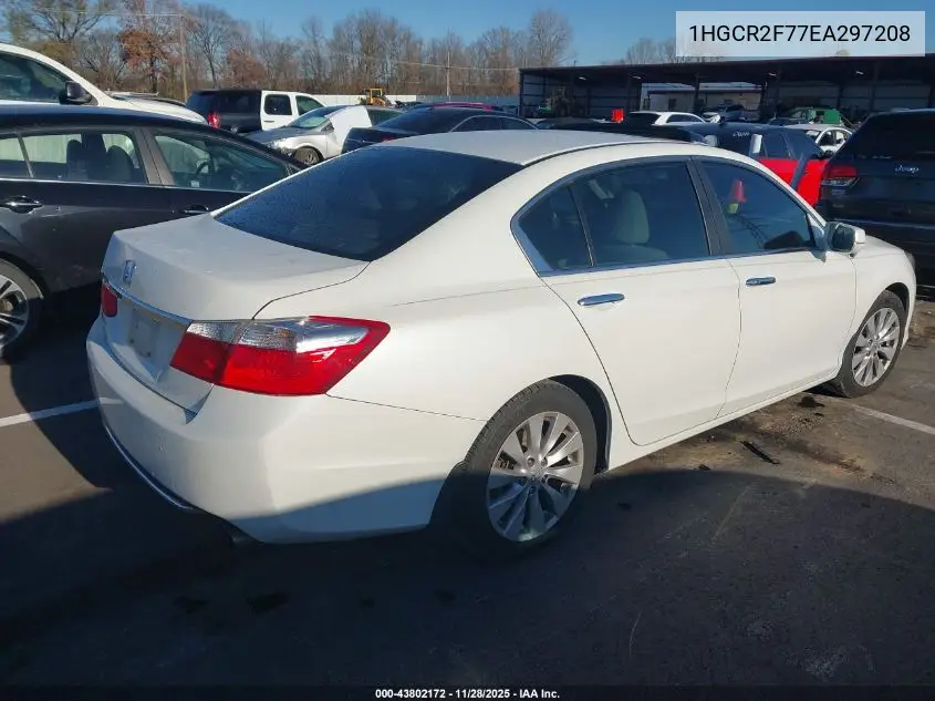 1HGCR2F77EA297208 2014 Honda Accord Ex