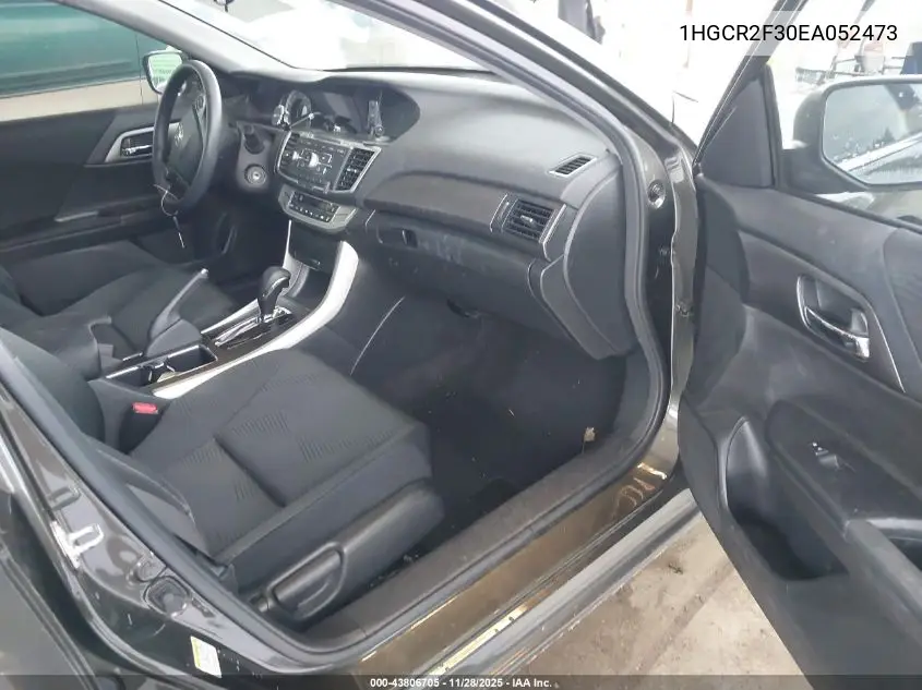 1HGCR2F30EA052473 2014 Honda Accord Lx