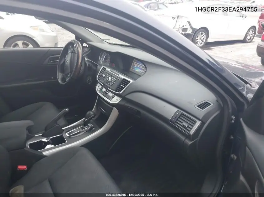 1HGCR2F33EA294755 2014 Honda Accord Lx