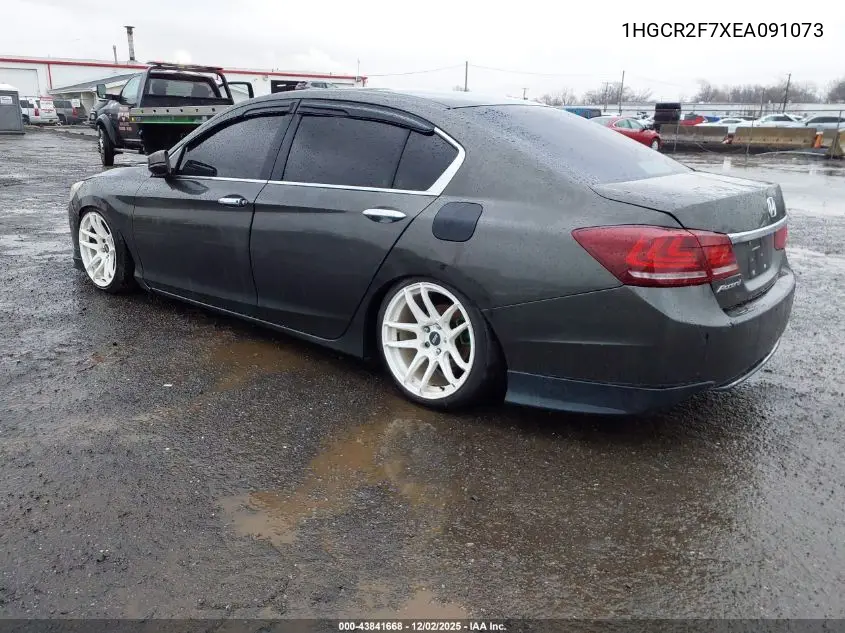 1HGCR2F7XEA091073 2014 Honda Accord Ex