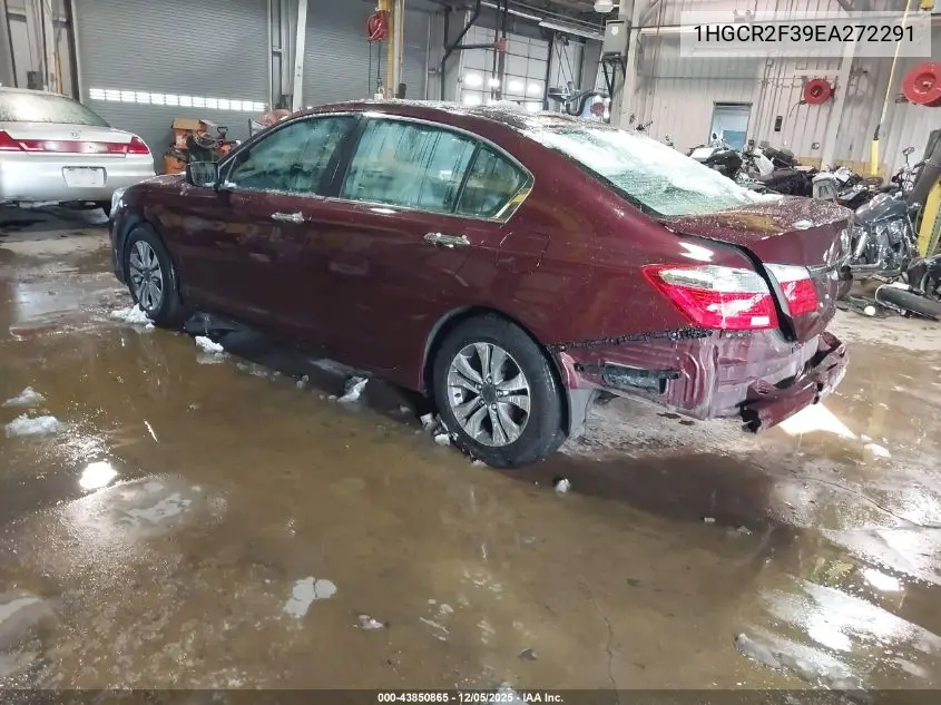 1HGCR2F39EA272291 2014 Honda Accord Lx