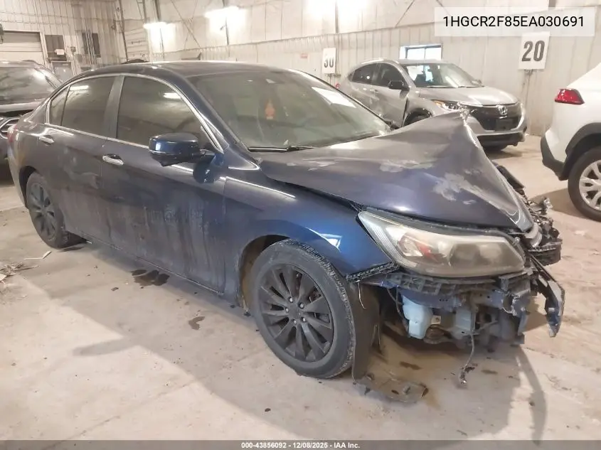 1HGCR2F85EA030691 2014 Honda Accord Ex-L