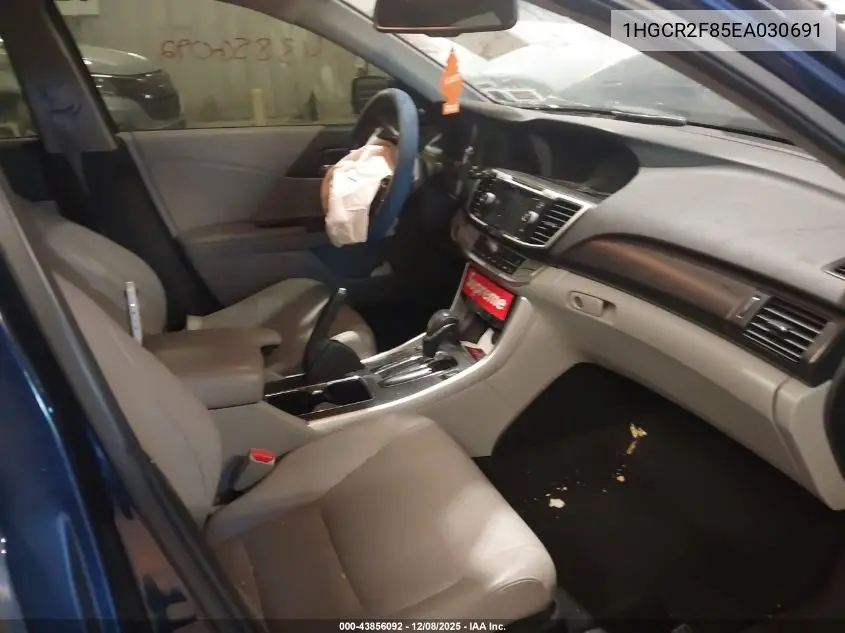 1HGCR2F85EA030691 2014 Honda Accord Ex-L