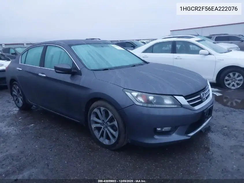 1HGCR2F56EA222076 2014 Honda Accord Sport