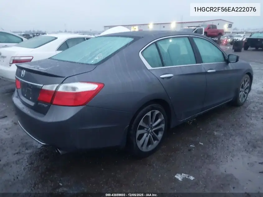 1HGCR2F56EA222076 2014 Honda Accord Sport
