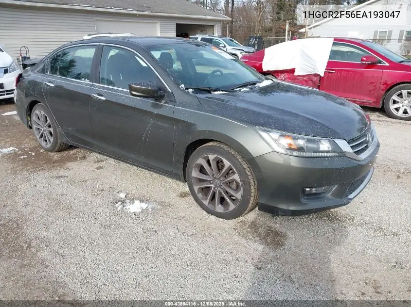 1HGCR2F56EA193047 2014 Honda Accord Sport