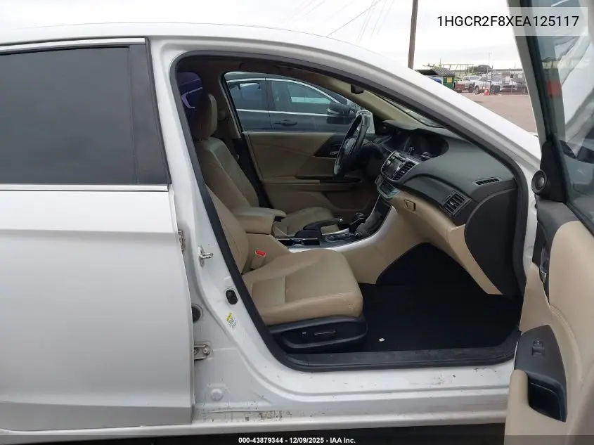 1HGCR2F8XEA125117 2014 Honda Accord Ex-L