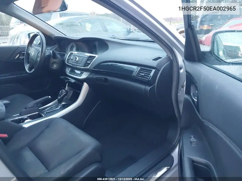 1HGCR2F50EA002965 2014 Honda Accord Sport