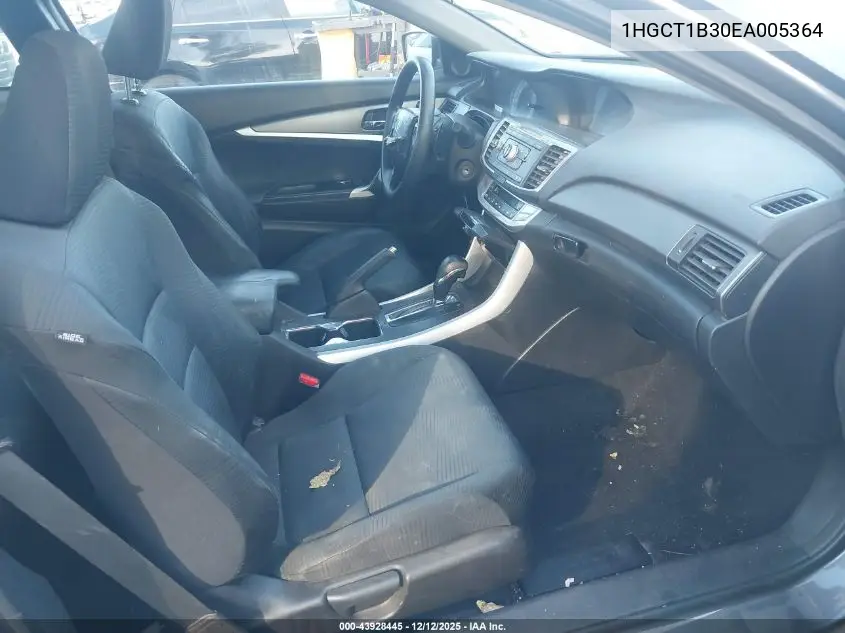 1HGCT1B30EA005364 2014 Honda Accord Lx-S