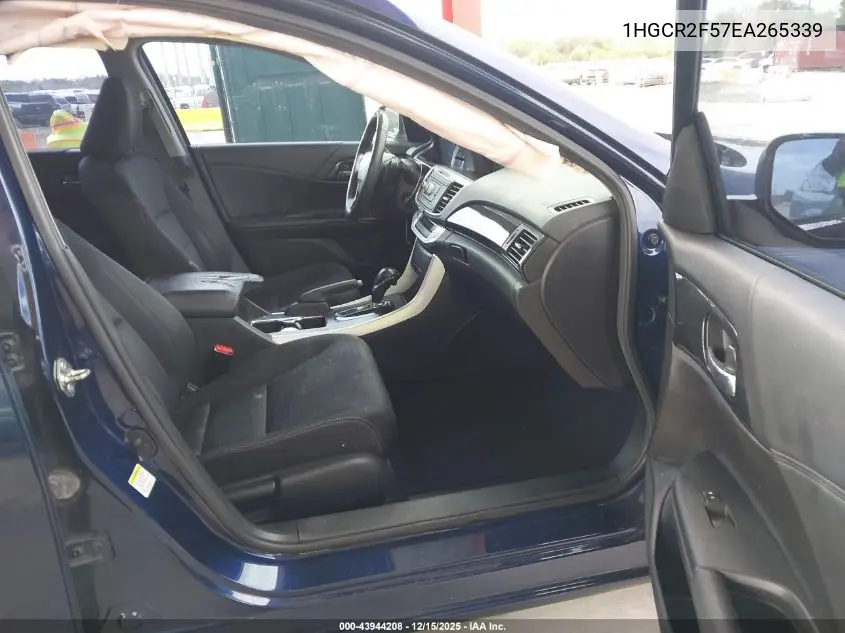 1HGCR2F57EA265339 2014 Honda Accord Sport